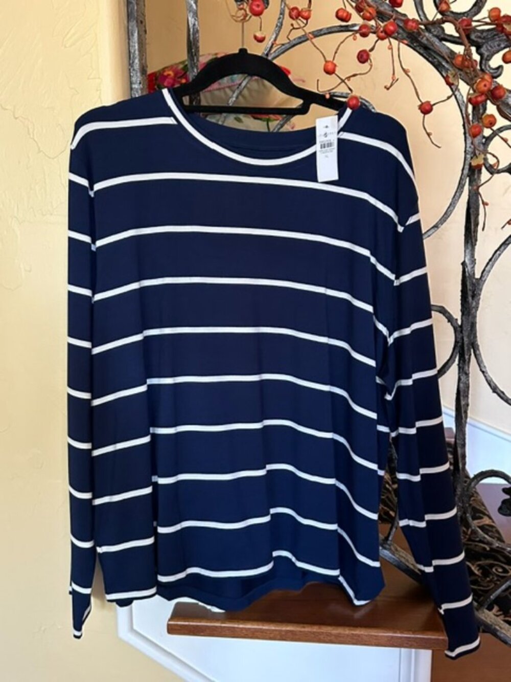 Lou & Grey Striped Essential Modal Long Sleeve Tee